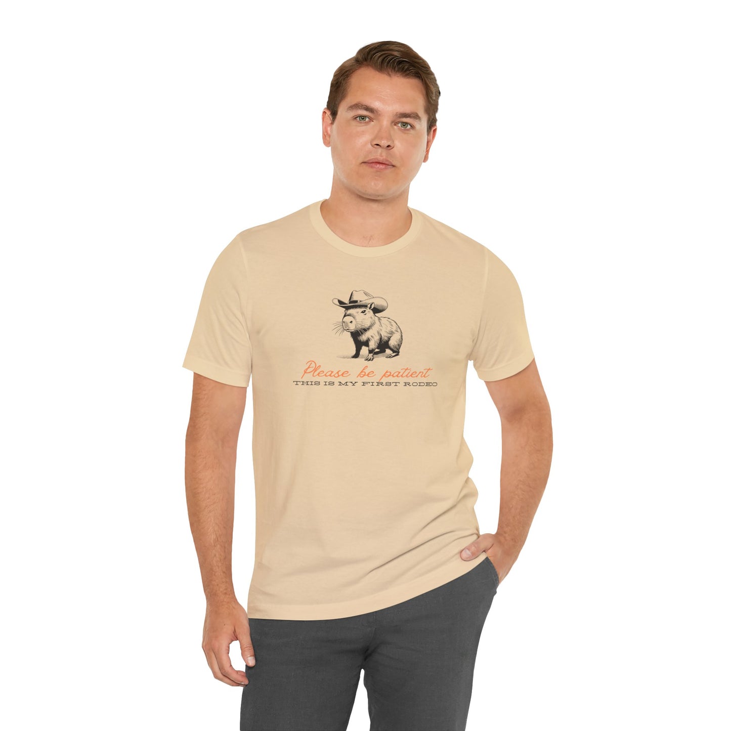 This is my first rodeo - Unisex Jersey Short Sleeve Tee