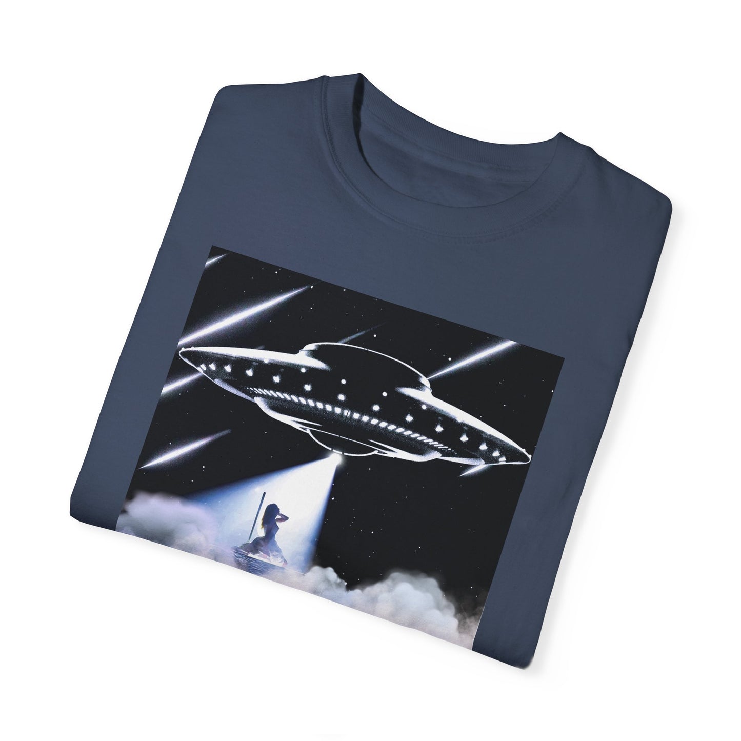 Down Bad Abduction- Unisex Garment-Dyed T-shirt