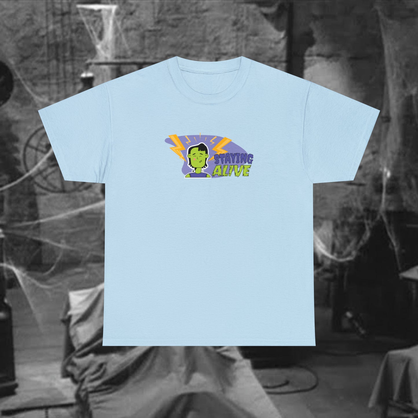 Stayin' Alive Frankenstein Tee