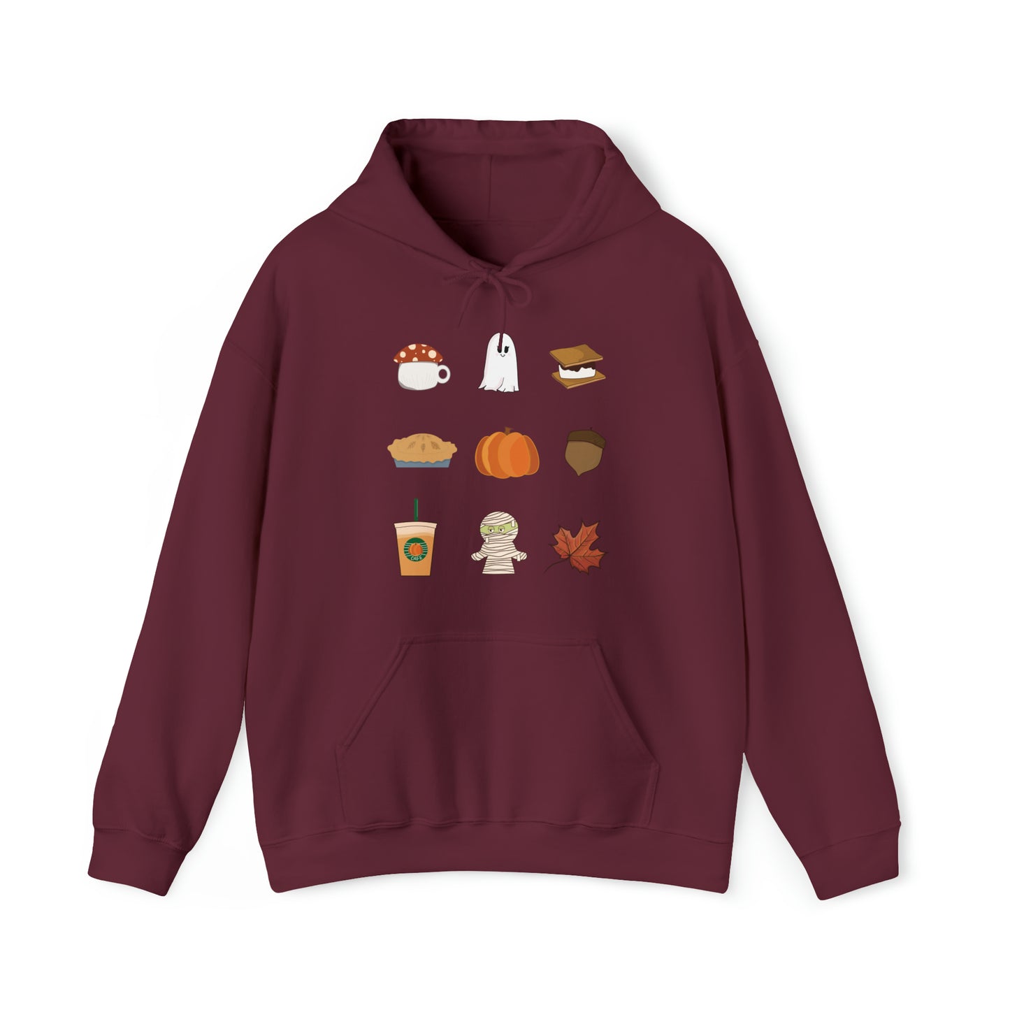 All Things Nice Unisex Heavy Blend™ Hooded Sweatshirt, cute fall hoodies, fall hoodies, pumpkins, fall harvest, fall outfit ideas, plus size tops for fall, plus size fall outfit, outfit inspo, fall wardrobe ideas