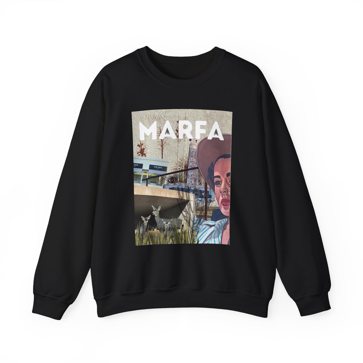 Marfa Mood -- Unisex Heavy Blend™ Crewneck Sweatshirt