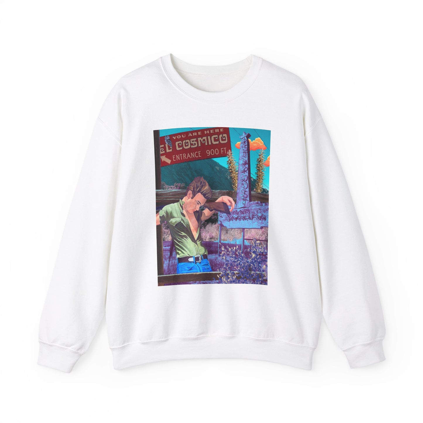 James Dean Day Dream -- Unisex Heavy Blend™ Crewneck Sweatshirt