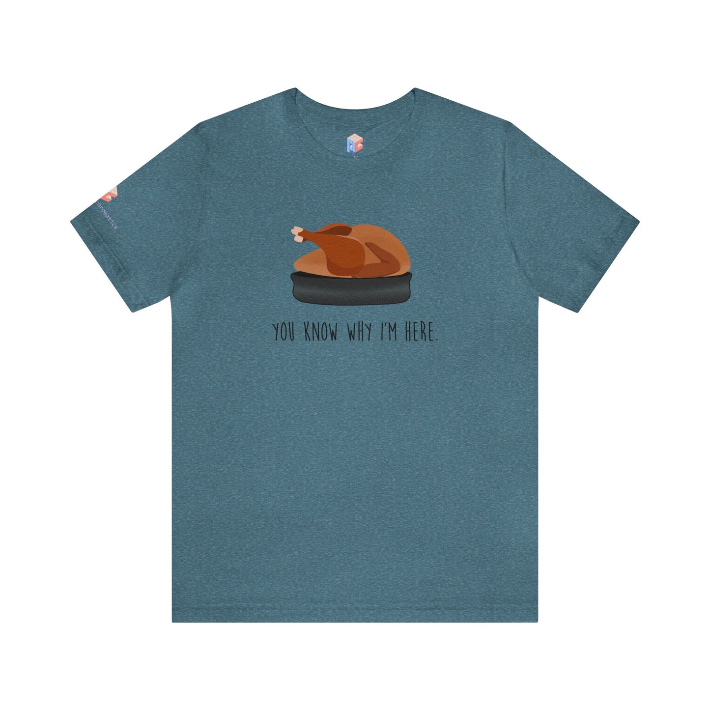 You know why I'm here- Turkey- Unisex Jersey Short Sleeve Tee