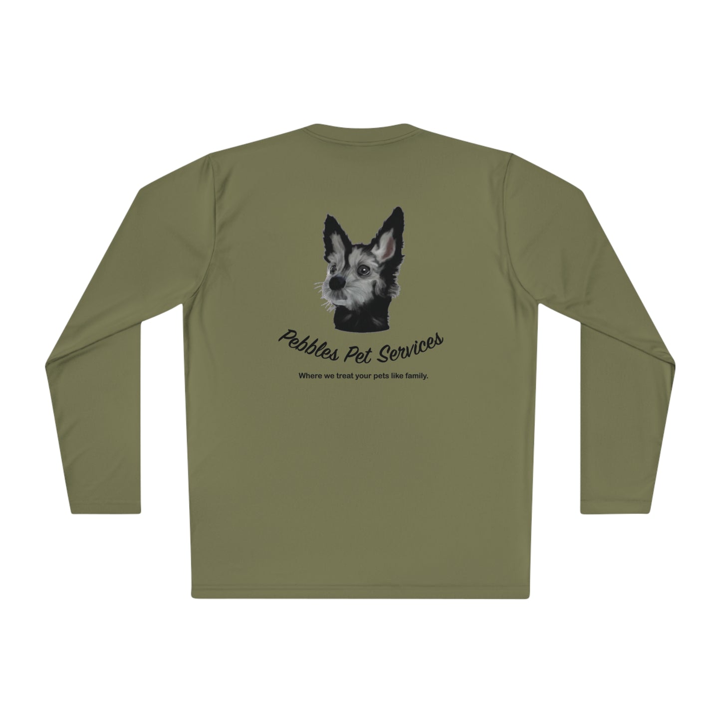 Pebbles Pet Services Custom Order- Long Sleeves