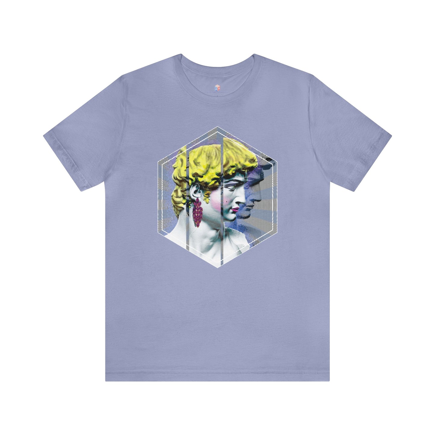 David in Drag Unisex Jersey Short Sleeve Tee