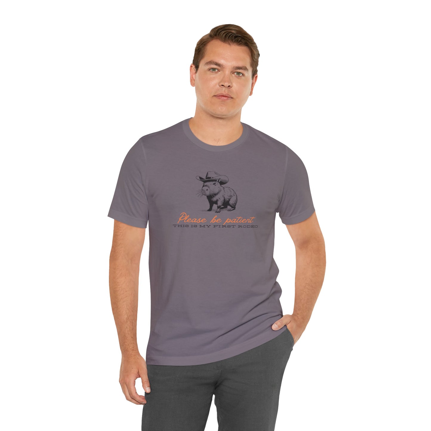 This is my first rodeo - Unisex Jersey Short Sleeve Tee