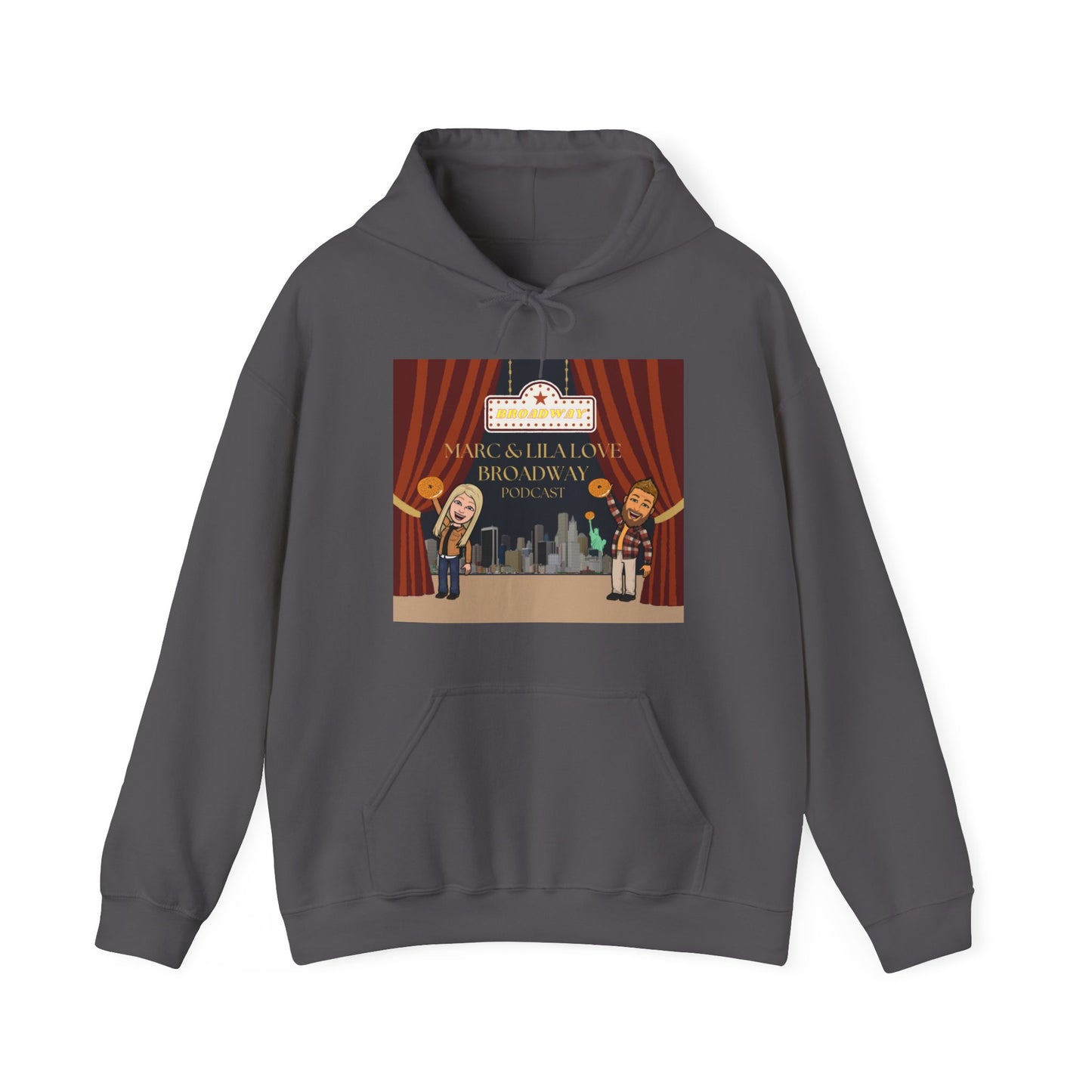 Marc & Lila Love Broadway Unisex Heavy Blend™ Hooded Sweatshirt