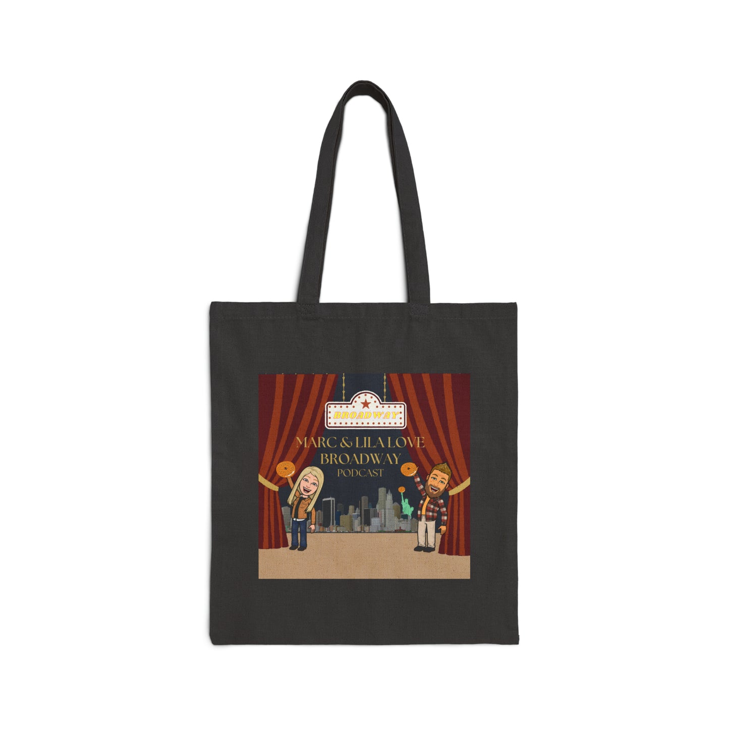 Marc & Lila Love Broadway Cotton Canvas Tote Bag