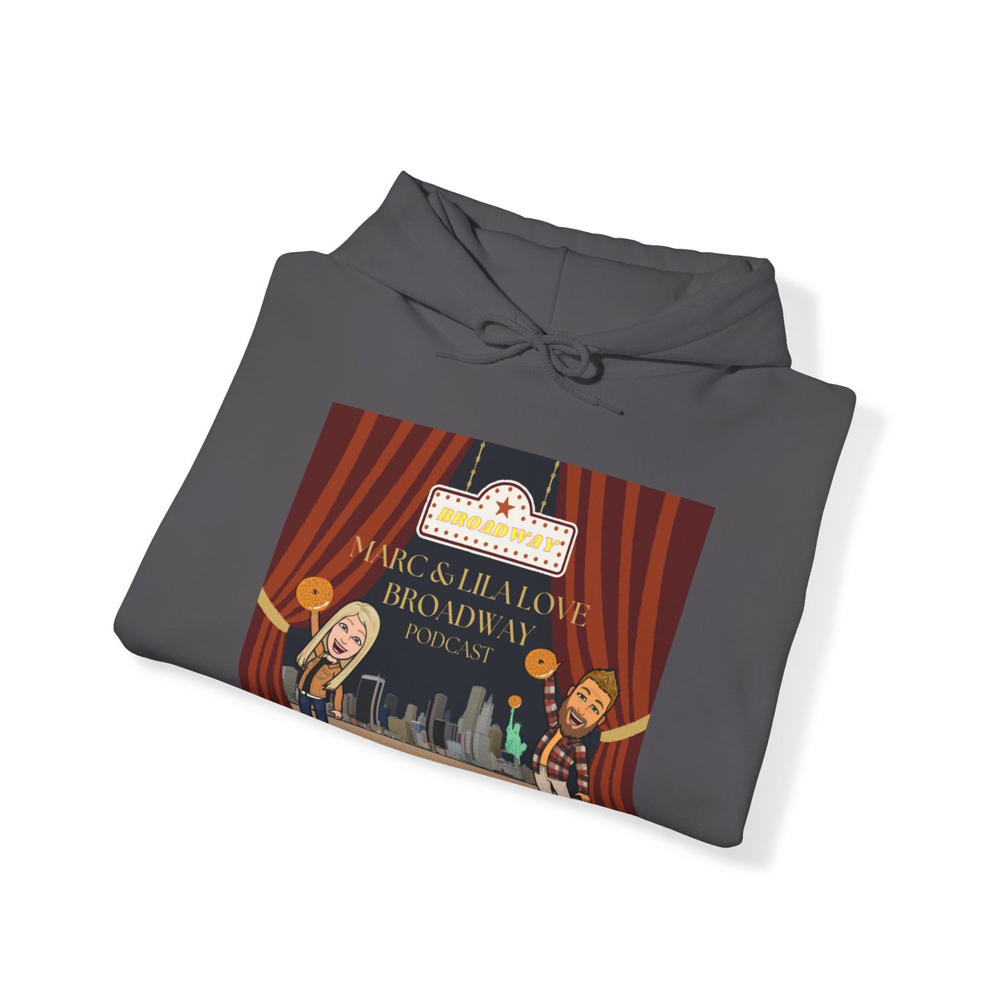 Marc & Lila Love Broadway Unisex Heavy Blend™ Hooded Sweatshirt