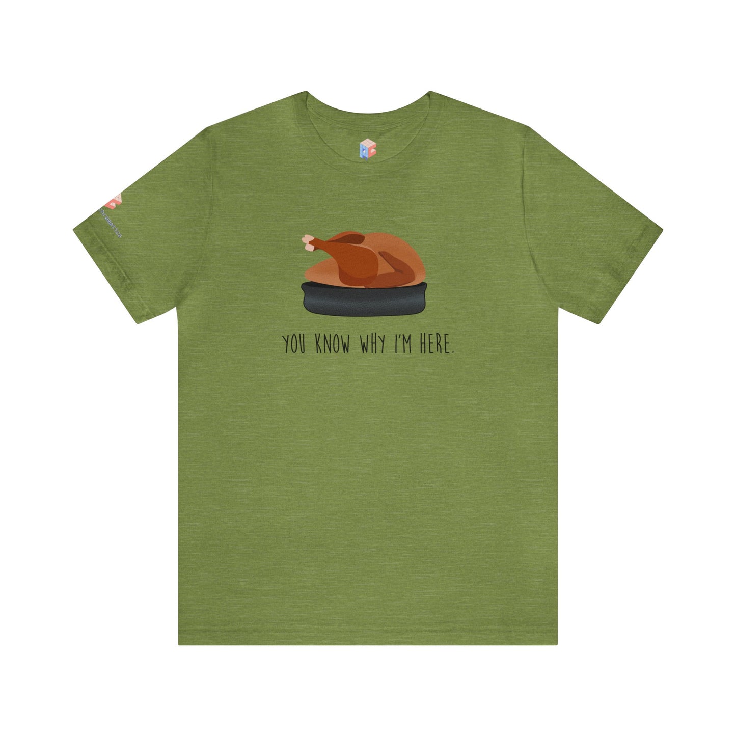 You know why I'm here- Turkey- Unisex Jersey Short Sleeve Tee