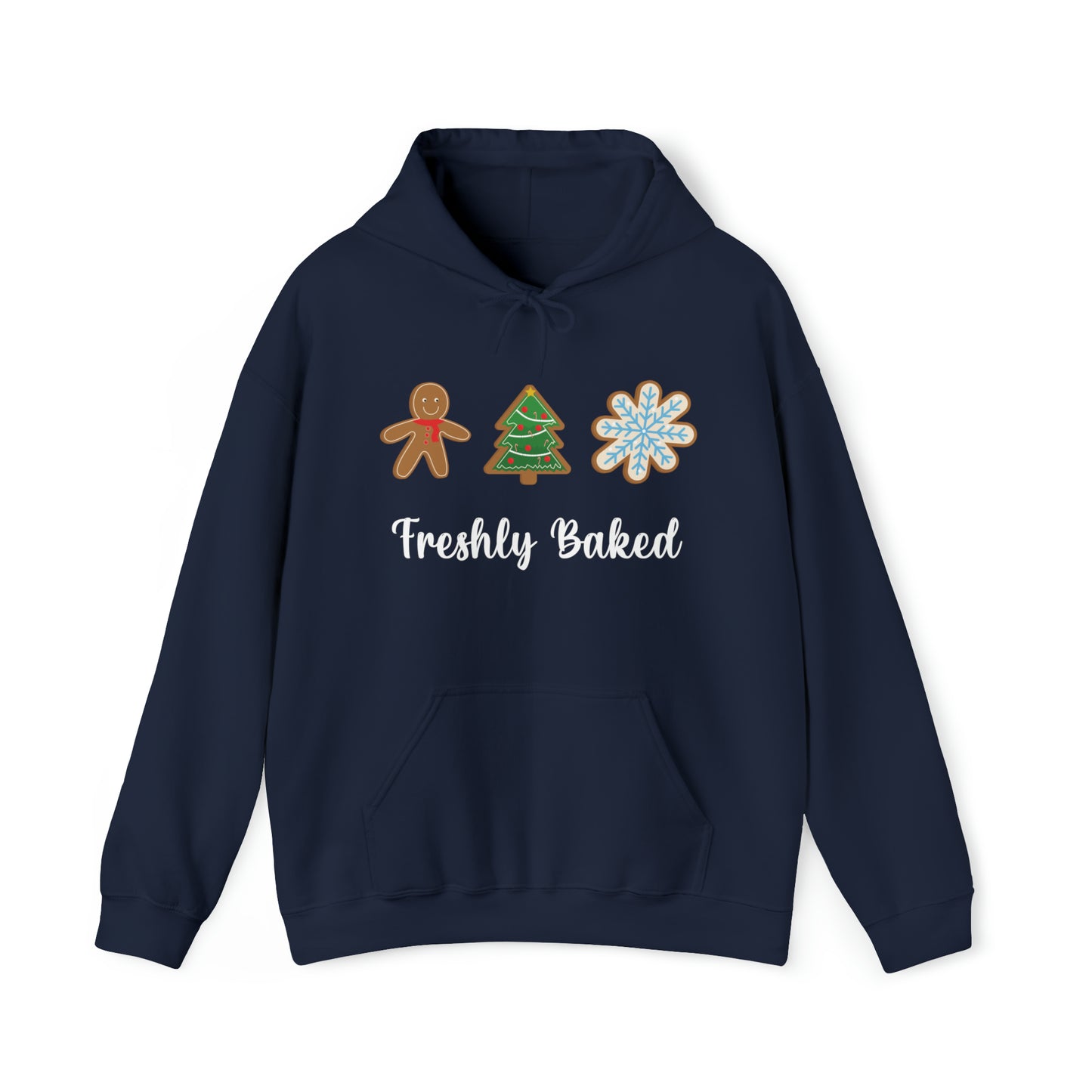 Freshly Baked Christmas Cookie Hoodie, christmas sweatshirt, funny christmas sweater, christmas cookies, santa's cookies, christmas casual outfit, christmas sweater womens, womens christmas hoodie, mens christmas hoodie, christmas sweater for men,