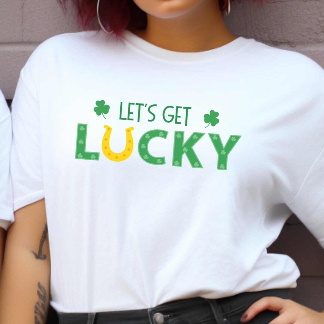 Let's Get Lucky Unisex Jersey Short Sleeve Tee