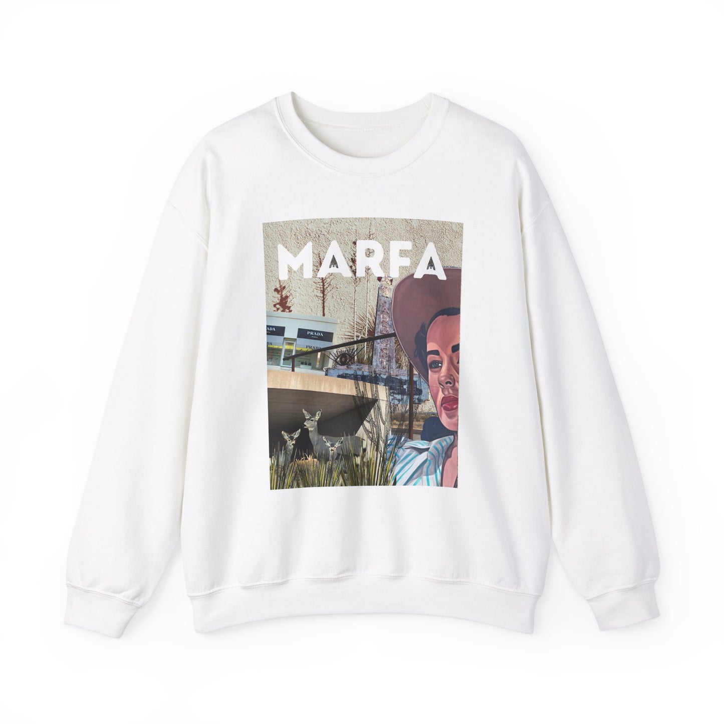 Marfa Mood -- Unisex Heavy Blend™ Crewneck Sweatshirt