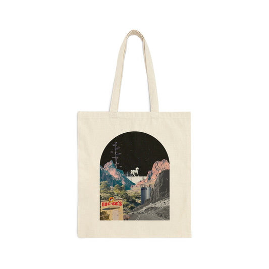 Desert Dreams- Cotton Canvas Tote Bag