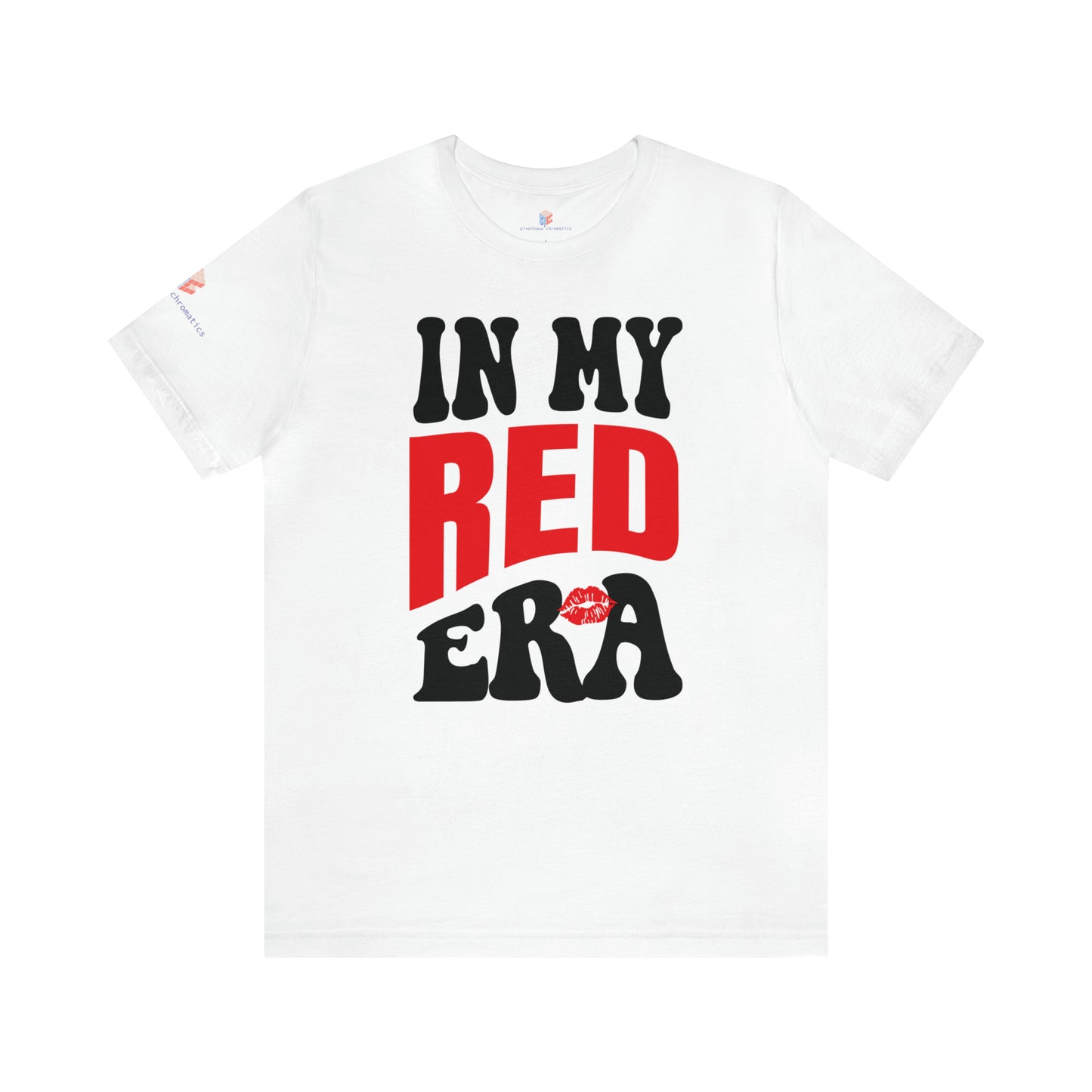 In My Red Era tee- Unisex Jersey Short Sleeve Tee