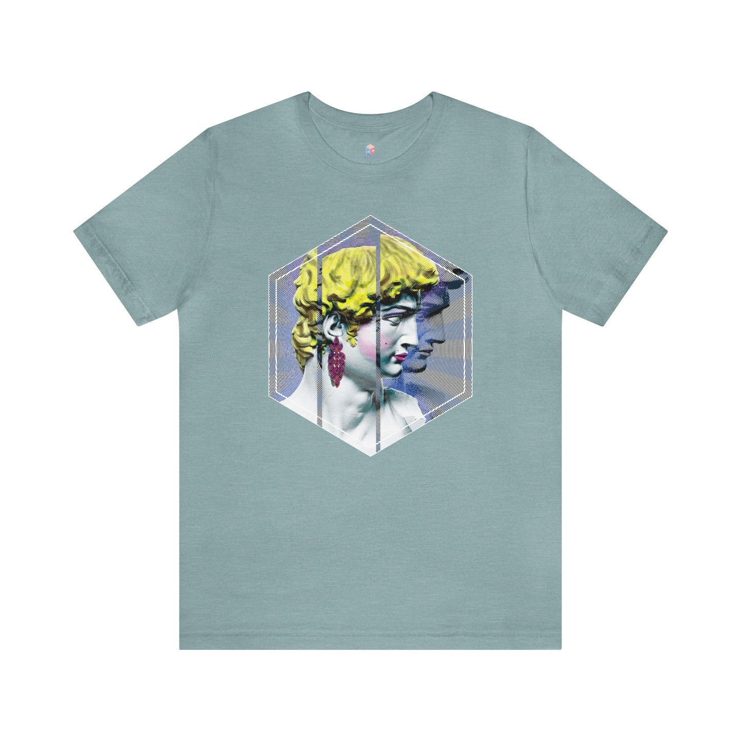 David in Drag Unisex Jersey Short Sleeve Tee