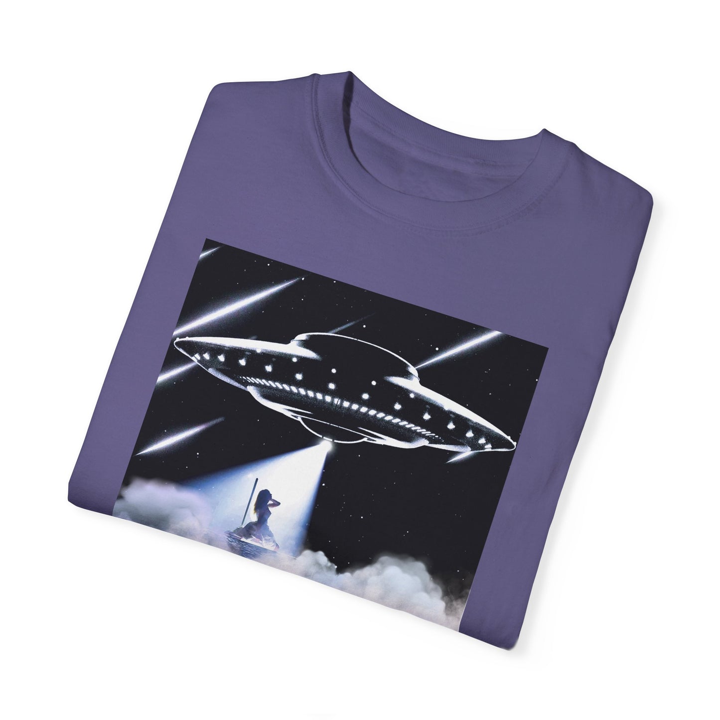 Down Bad Abduction- Unisex Garment-Dyed T-shirt