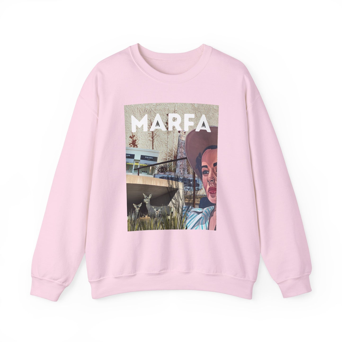 Marfa Mood -- Unisex Heavy Blend™ Crewneck Sweatshirt