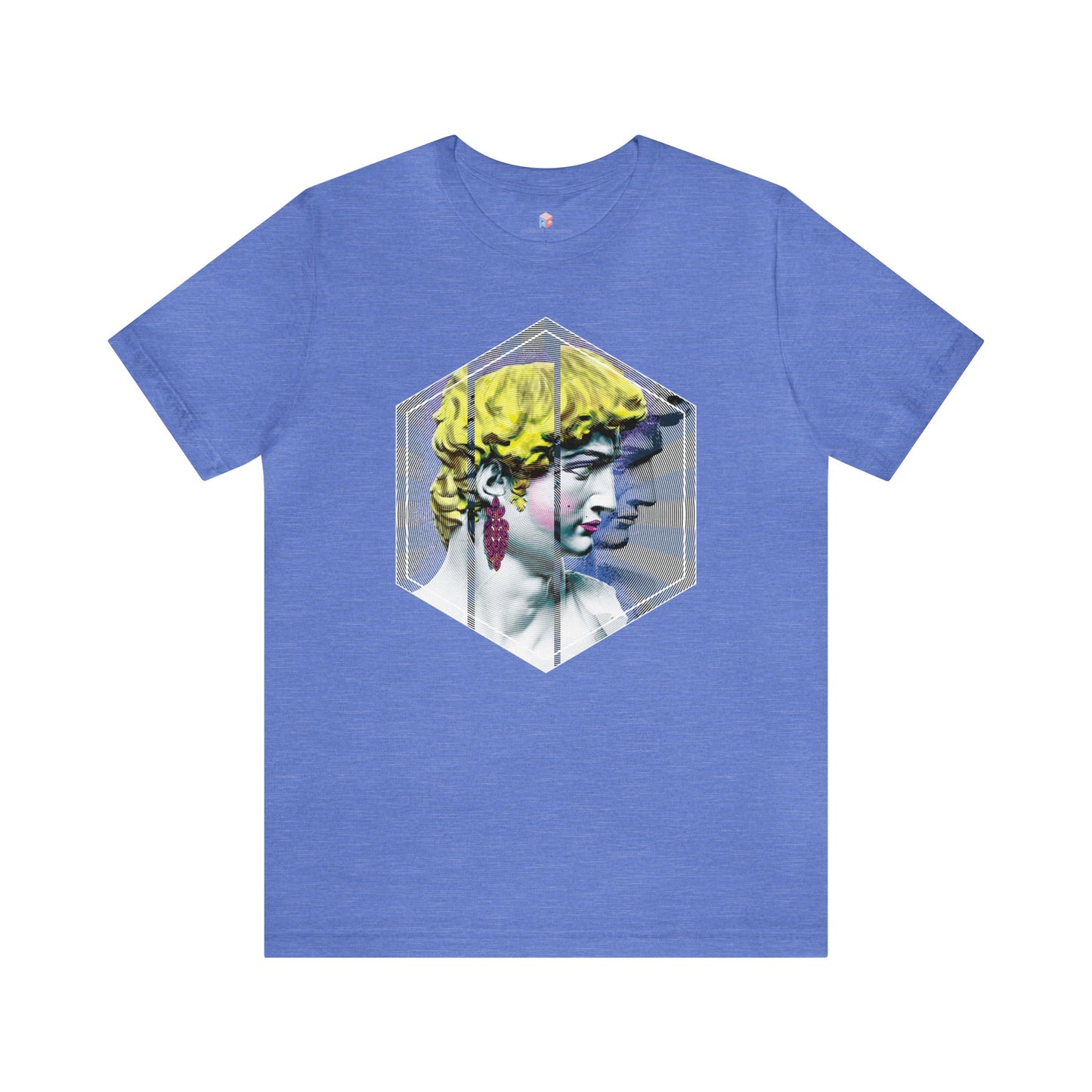 David in Drag Unisex Jersey Short Sleeve Tee