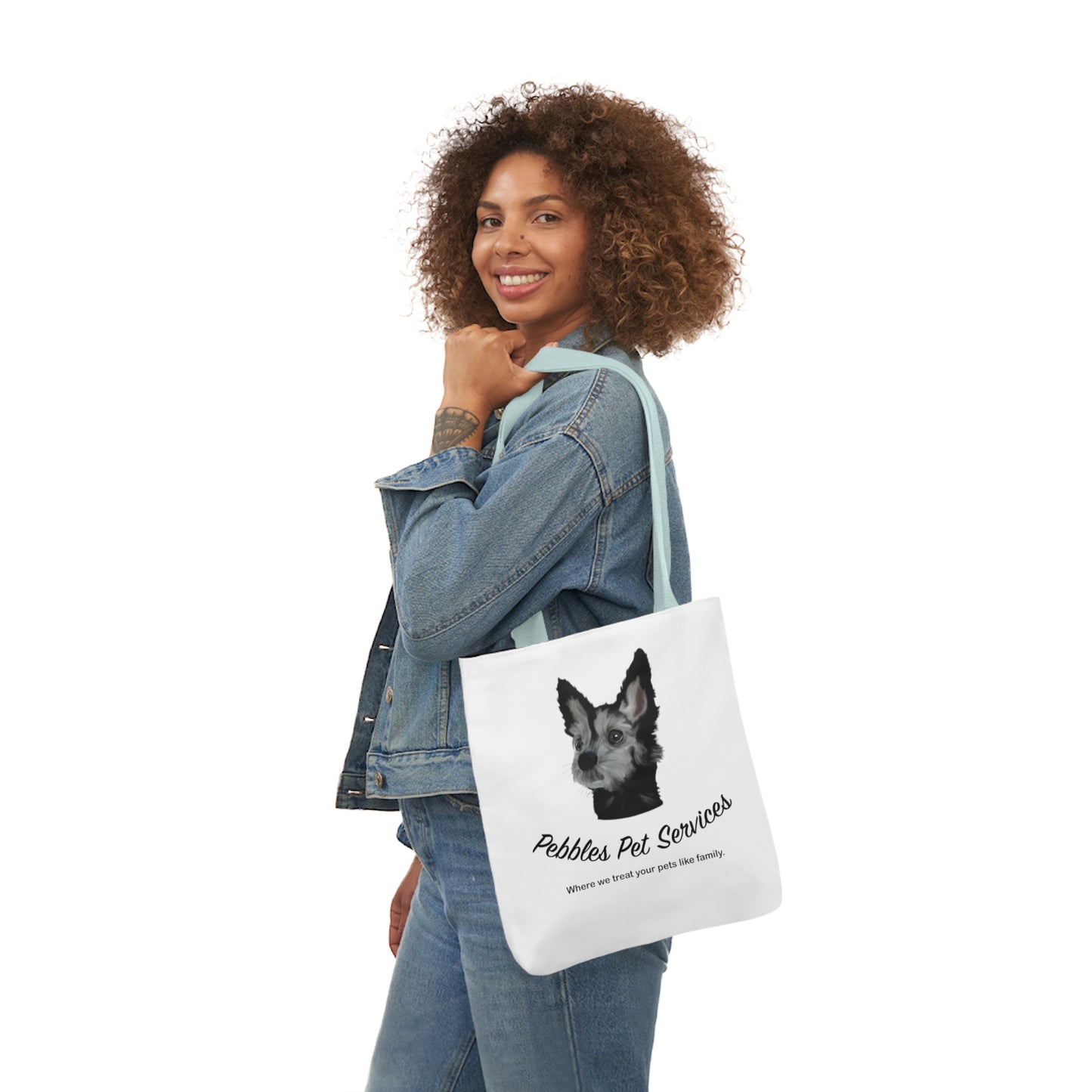 Pebbles Canvas Tote Bag