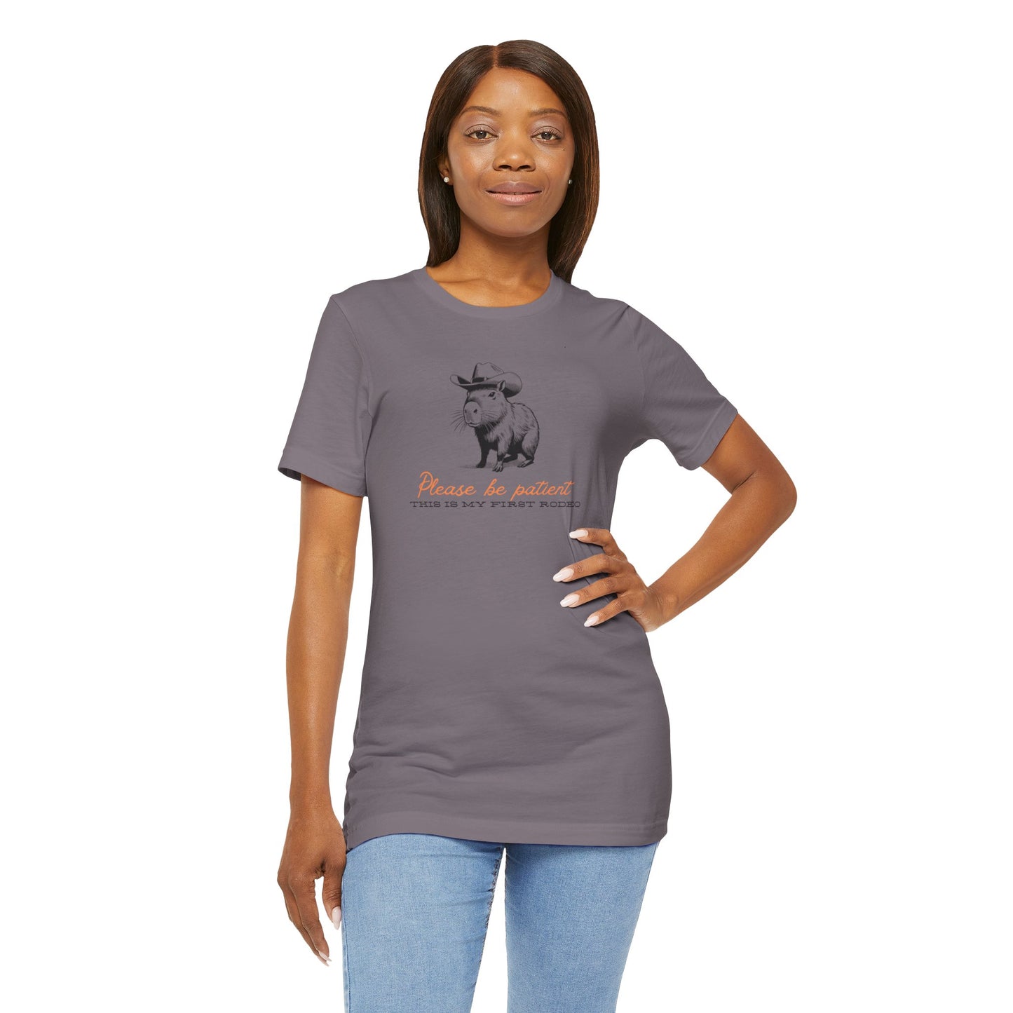 This is my first rodeo - Unisex Jersey Short Sleeve Tee