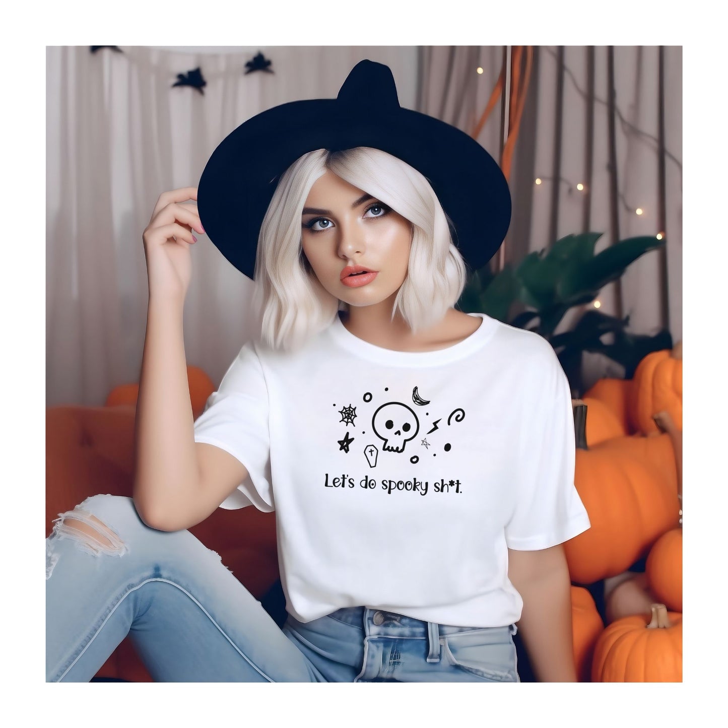 Let's do Spooky sh*t, funny halloween shirts, halloween shirts, spooky shirts, skull shirts, halloween costume ideas, october birthday gifts, gifts for your best friend, cute halloween shirts