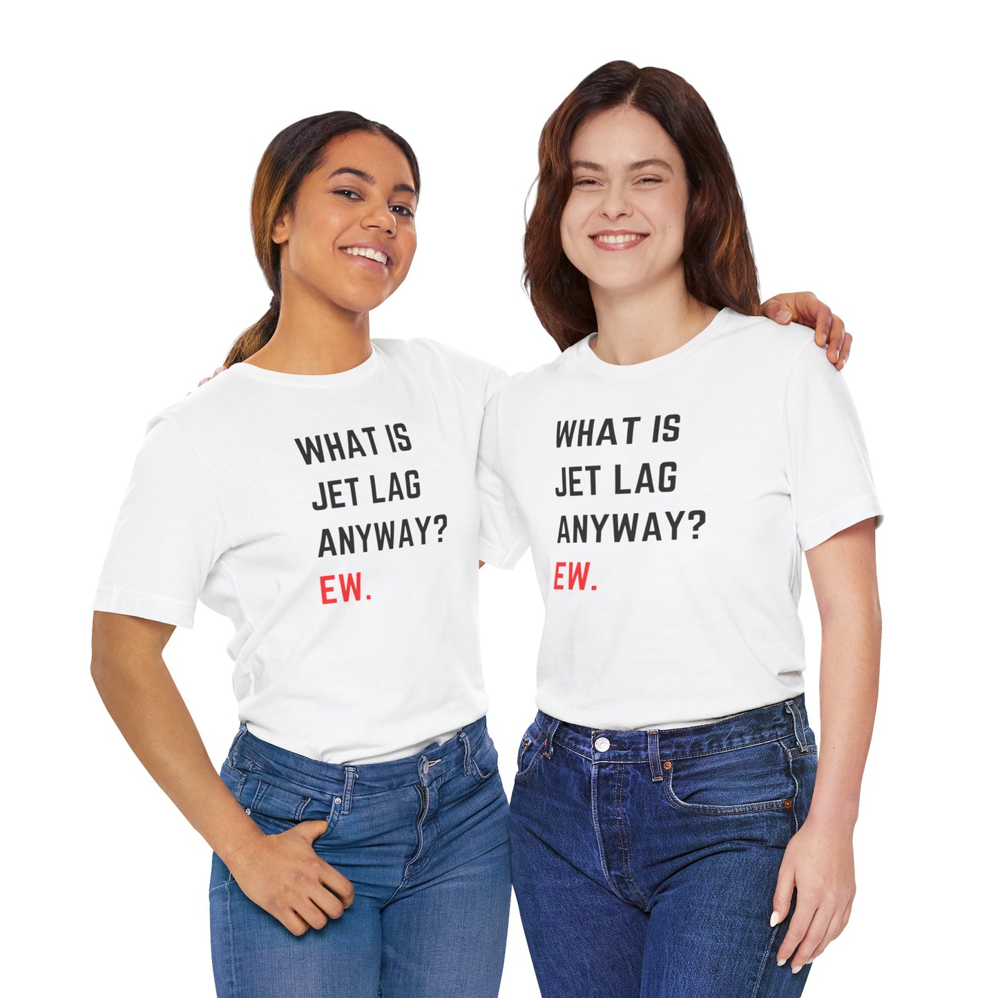 What is Jet lag anyway? Jersey Short Sleeve Tee