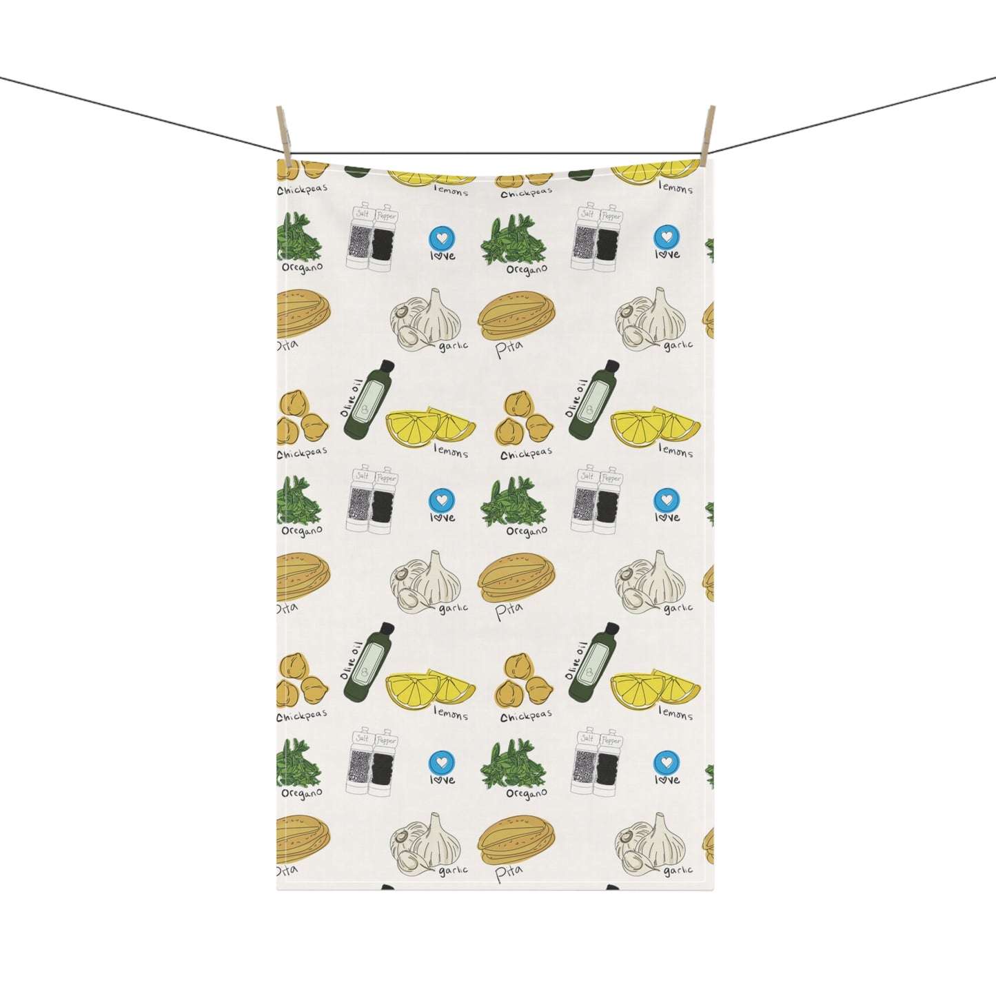 Hummus Kitchen Towel