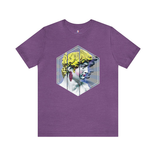 David in Drag Unisex Jersey Short Sleeve Tee