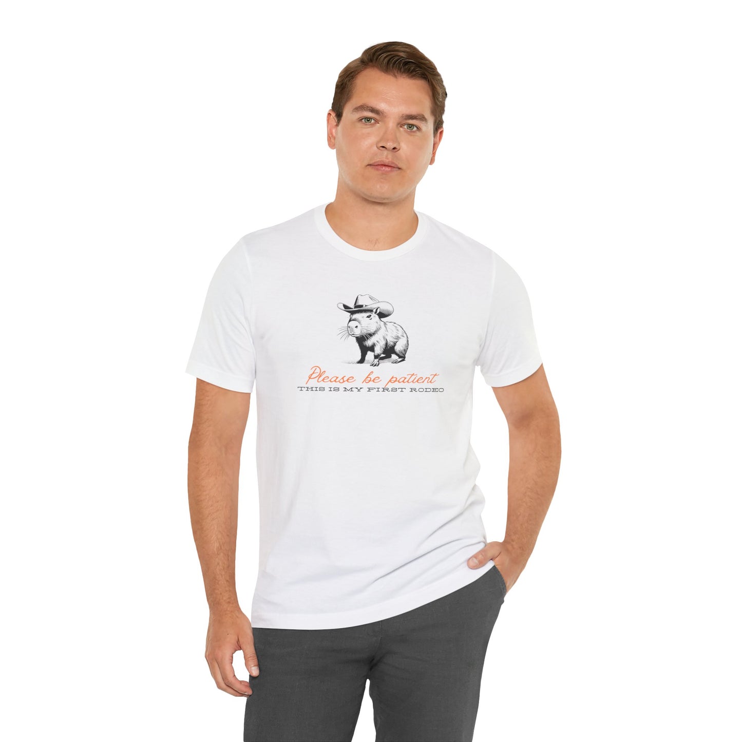 This is my first rodeo - Unisex Jersey Short Sleeve Tee