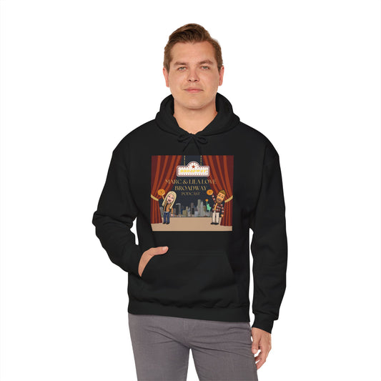 Marc & Lila Love Broadway Unisex Heavy Blend™ Hooded Sweatshirt