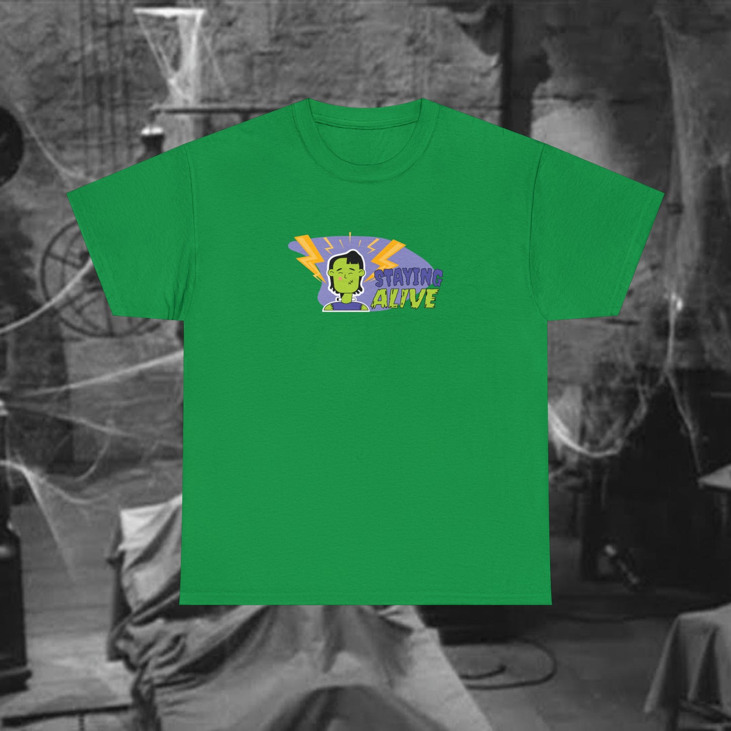 Stayin' Alive Frankenstein Tee