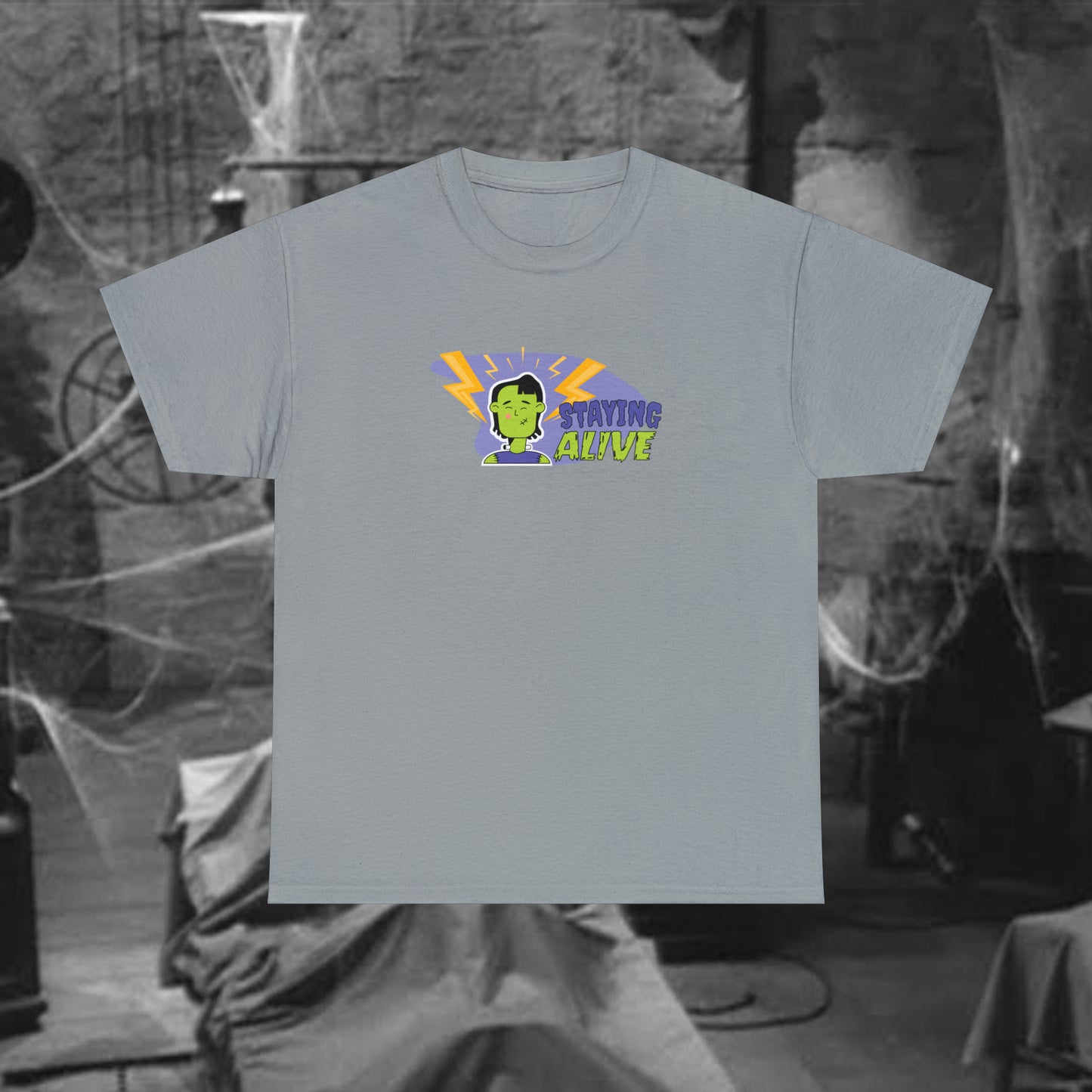 Stayin' Alive Frankenstein Tee