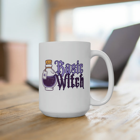 Basic Witch Halloween Mug - Ceramic Mug 15oz