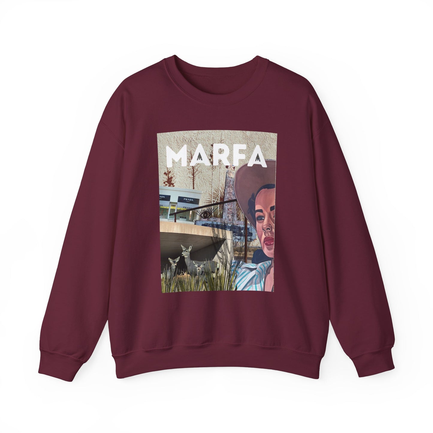 Marfa Mood -- Unisex Heavy Blend™ Crewneck Sweatshirt