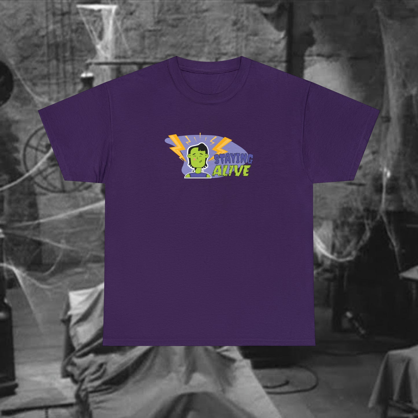 Stayin' Alive Frankenstein Tee