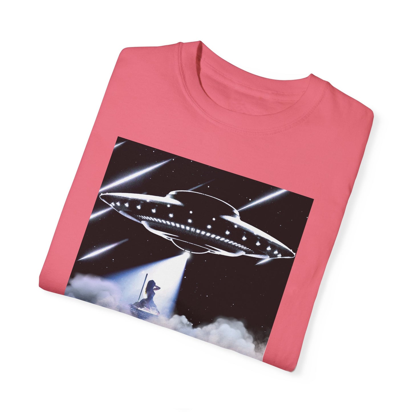 Down Bad Abduction- Unisex Garment-Dyed T-shirt