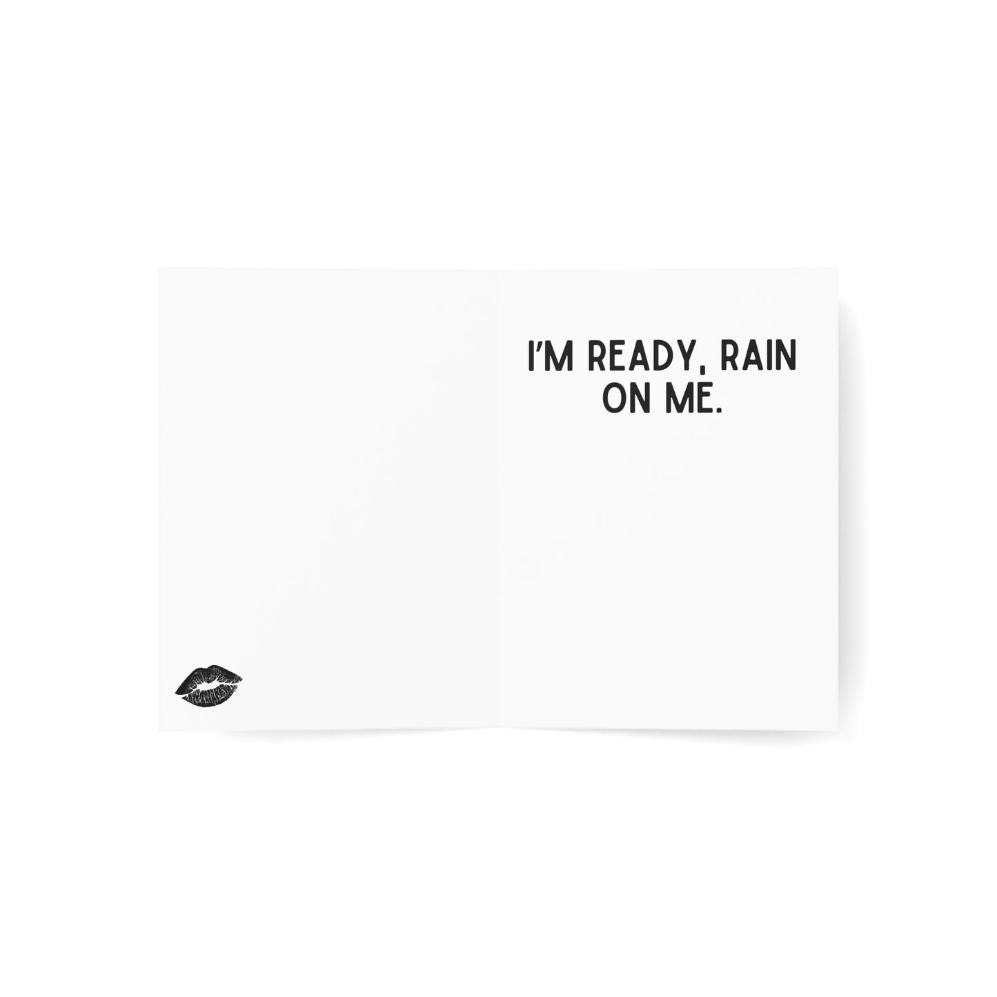 Rain on Me Gaga Valentine's Card