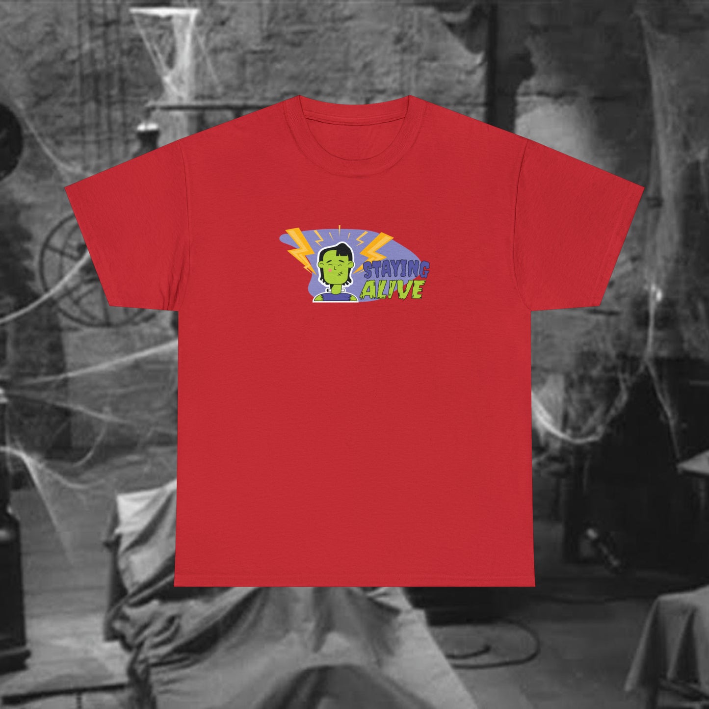 Stayin' Alive Frankenstein Tee