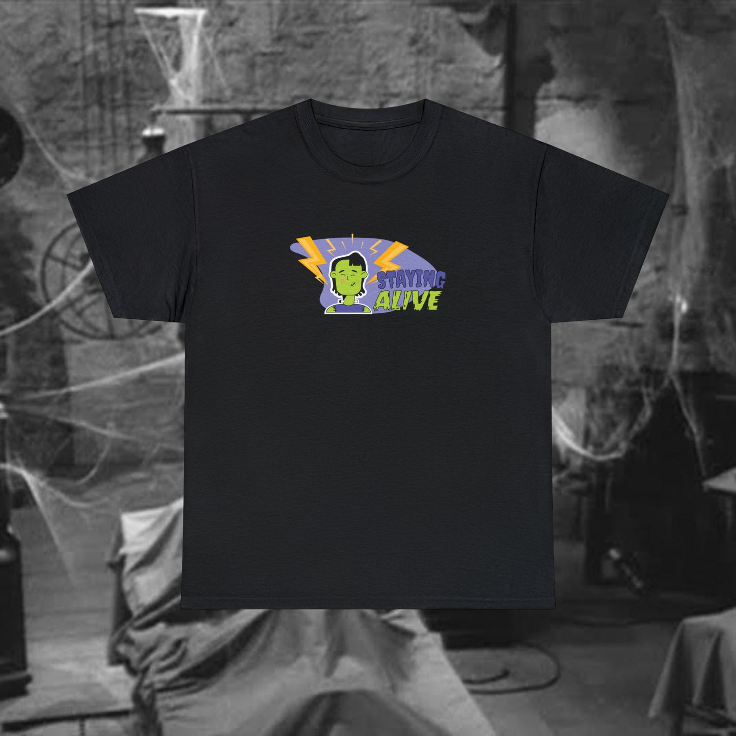 Stayin' Alive Frankenstein Tee