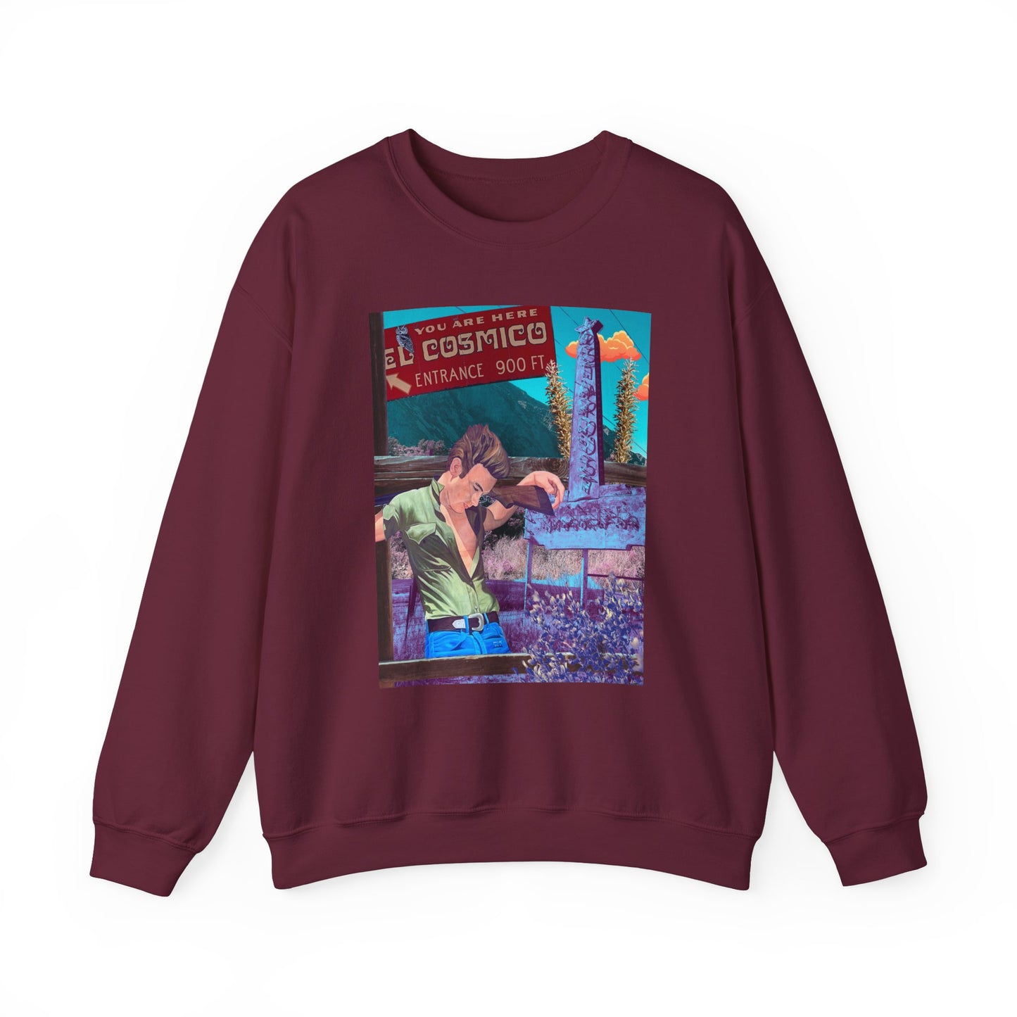 James Dean Day Dream -- Unisex Heavy Blend™ Crewneck Sweatshirt