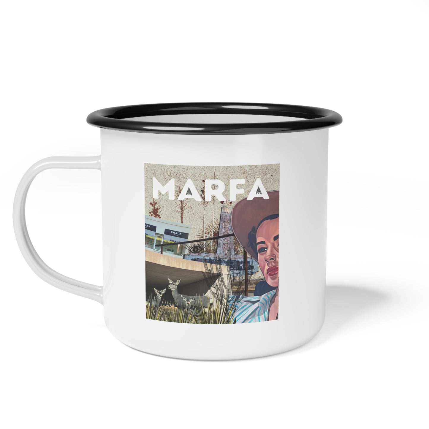 Marfa Mood Enamel Camp Cup