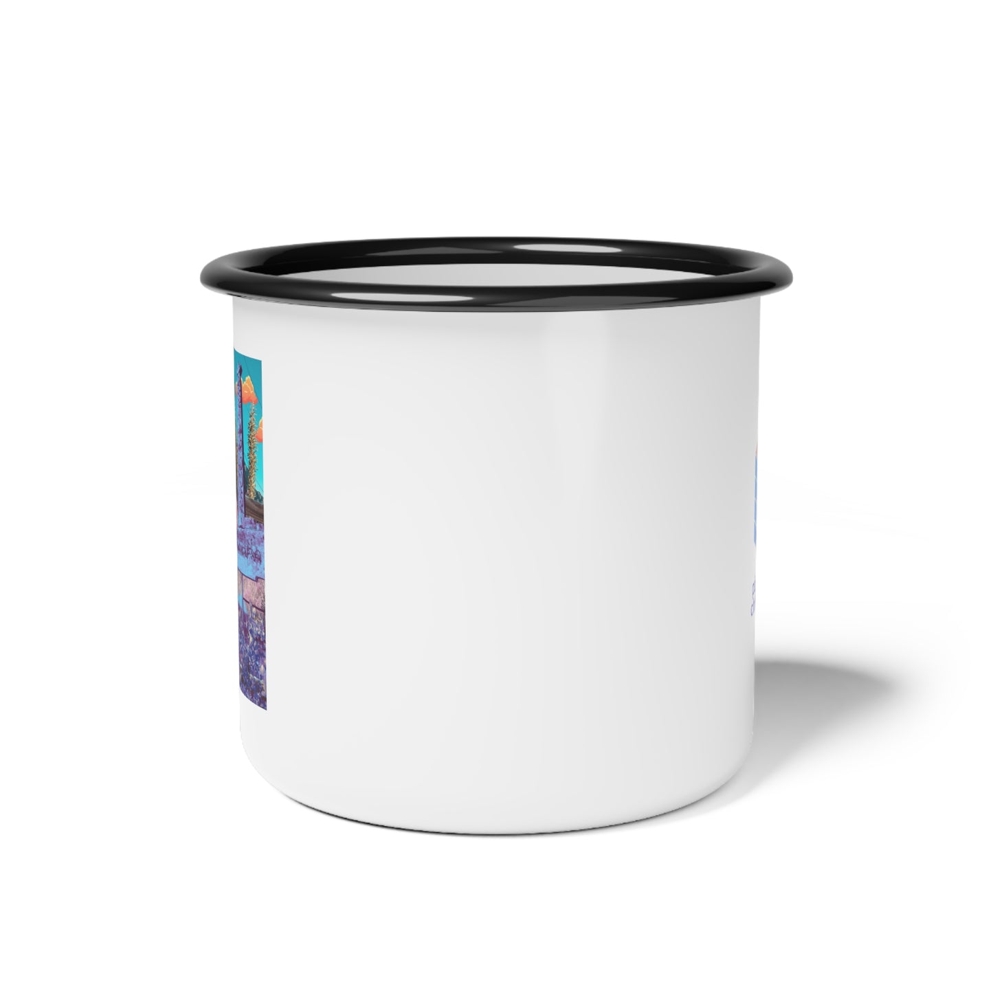 James Dean Day Dream -- Enamel Camp Cup