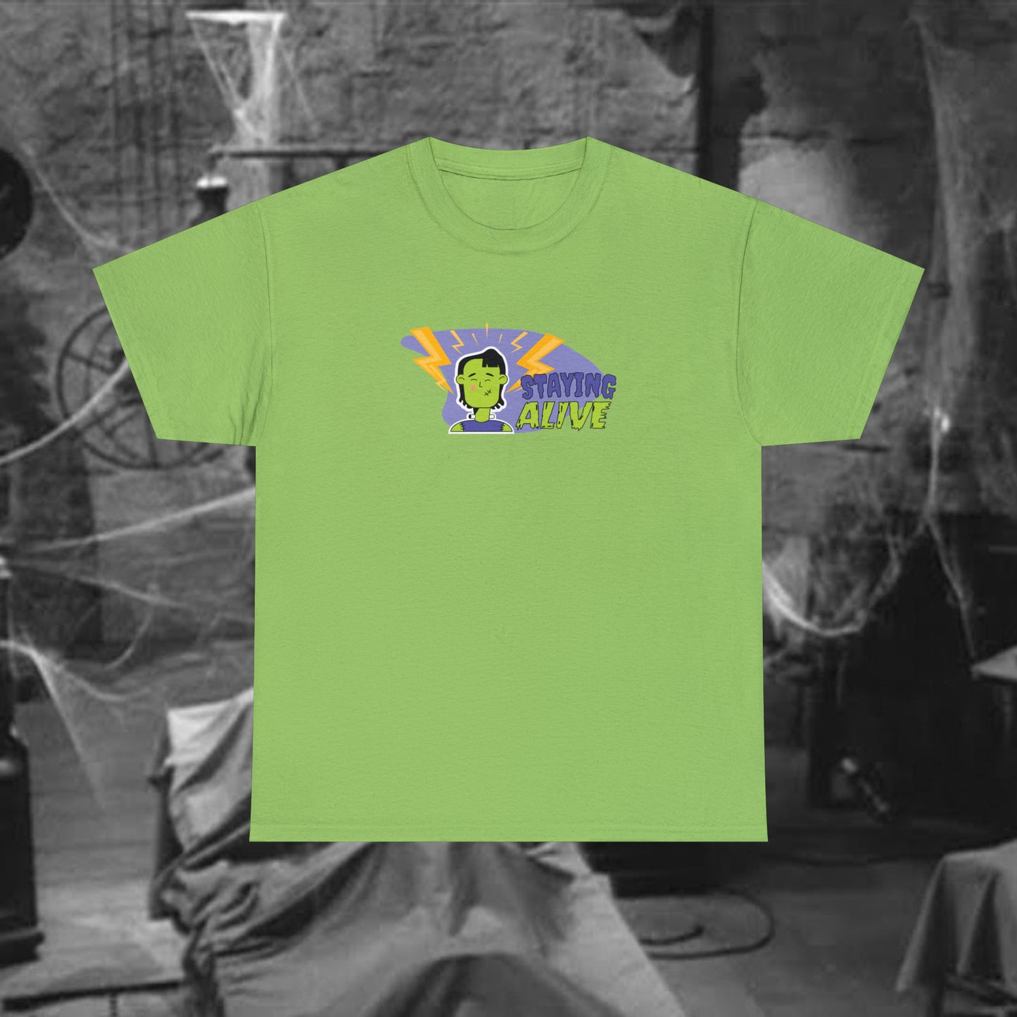 Stayin' Alive Frankenstein Tee