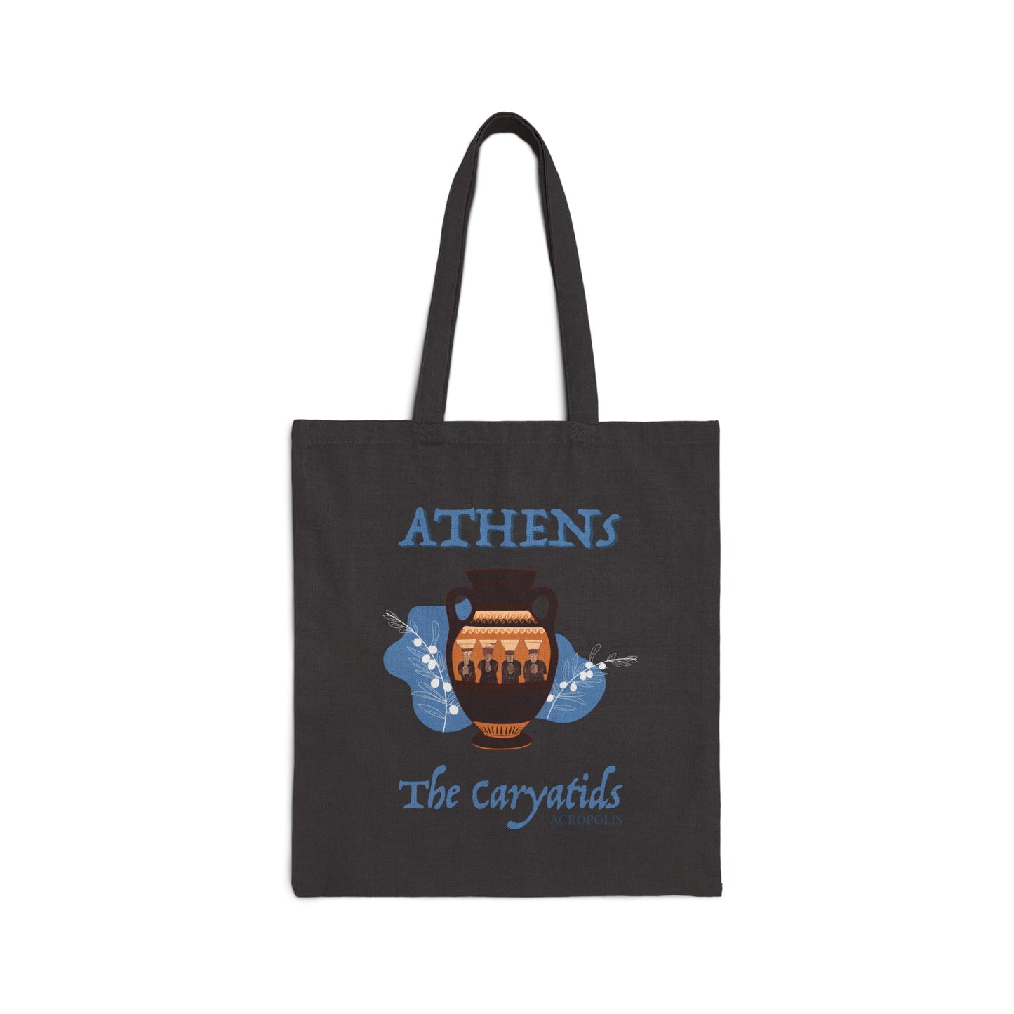 The Caryatids Cotton Canvas Tote Bag