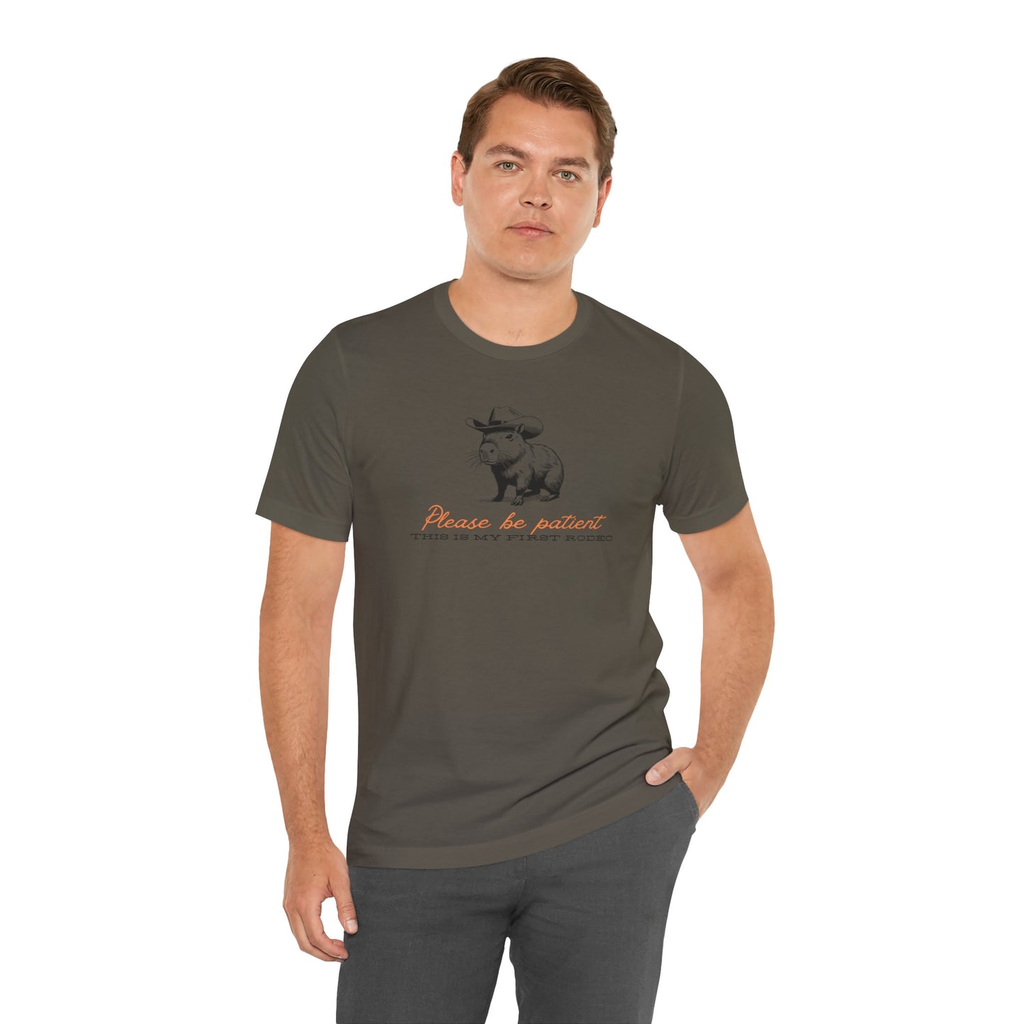 This is my first rodeo - Unisex Jersey Short Sleeve Tee