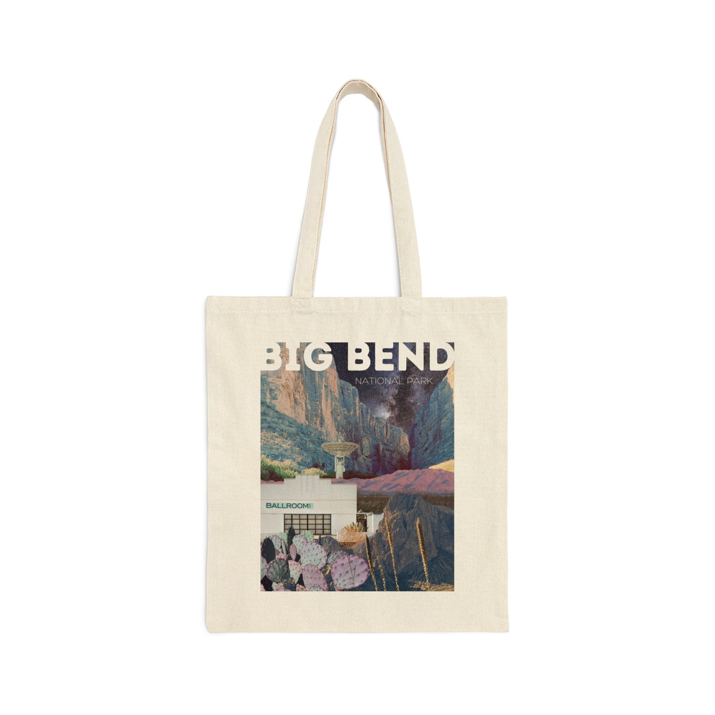 Big Bend Cotton Canvas Tote Bag