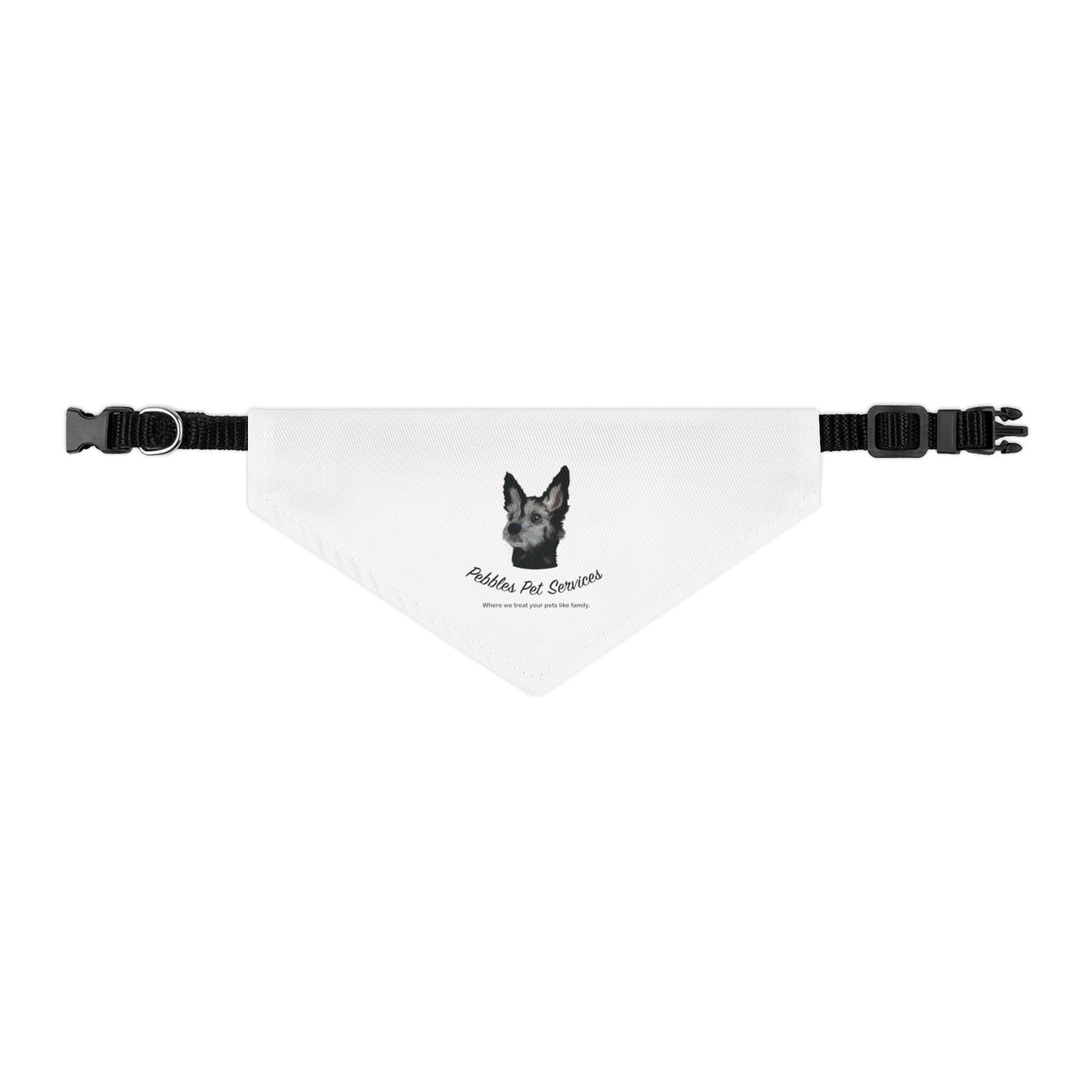 Pebbles Pet Services Bandana Collar- Custom Order